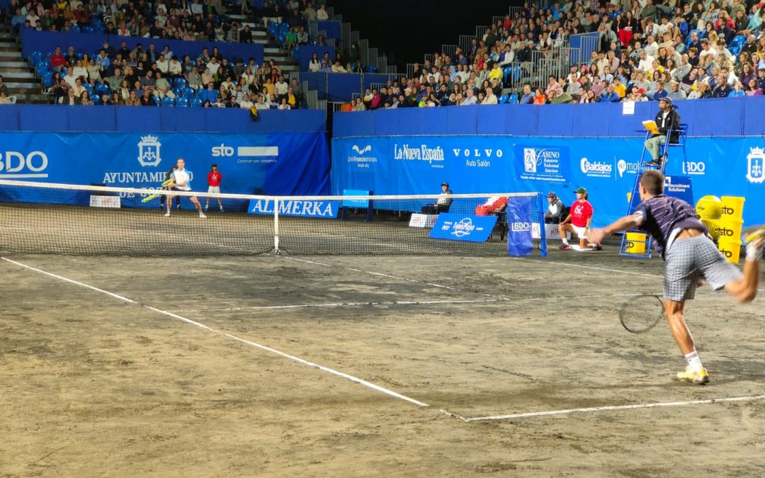 Gasquet y Zapata caen ante Avendaño y Butvilas en el Torneo BDO Tenis Playa Luanco