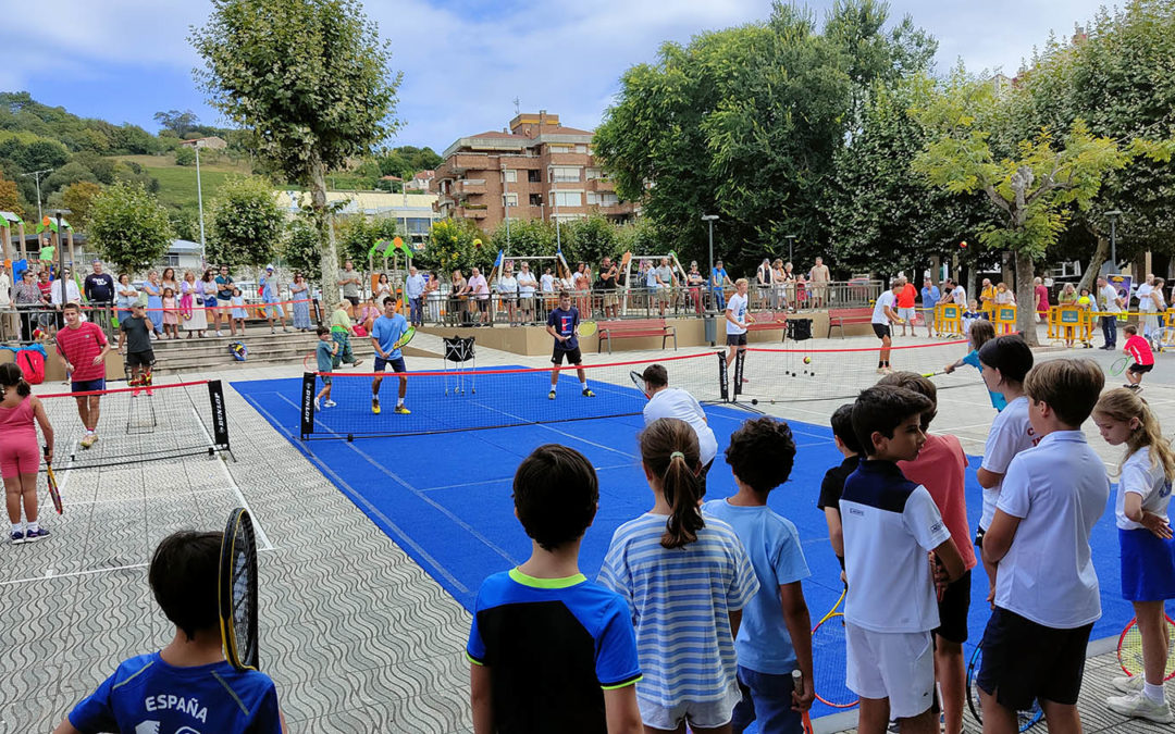 Gran participación en el I Tenis Parque Luanco