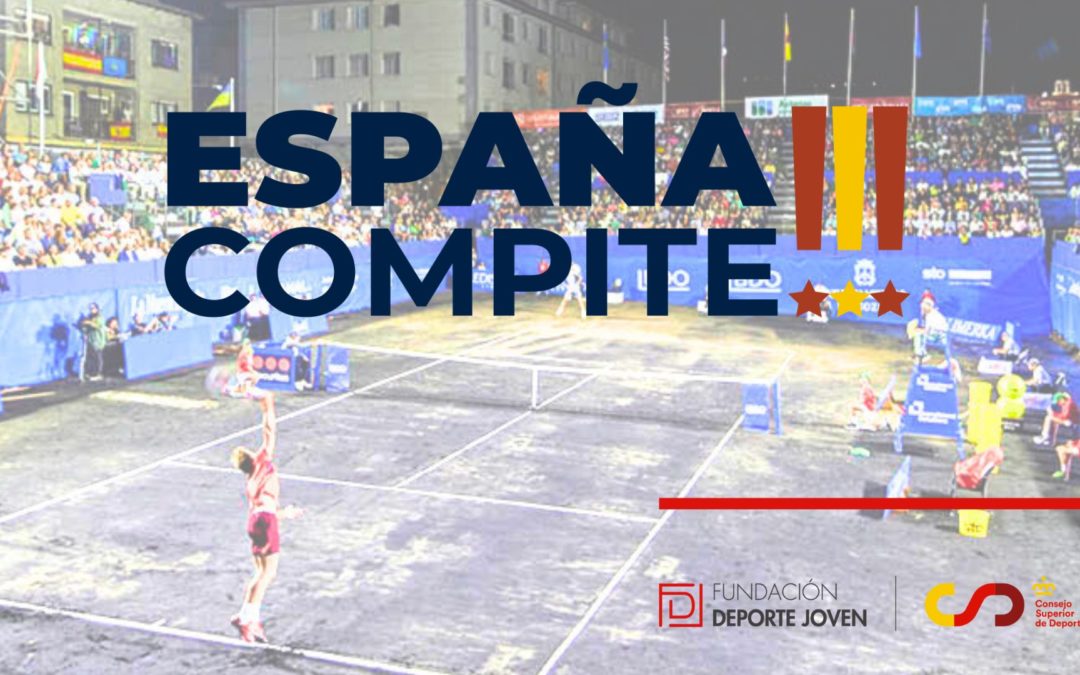 El Torneo BDO Tenis Playa Luanco entra en el programa “España Compite” de la Fundación Deporte Joven