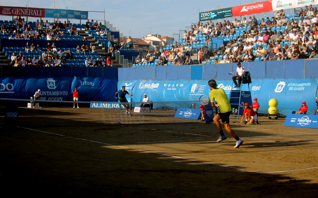 Butvilas y Andújar pasan a semifinales en el Torneo BDO Tenis Playa Luanco y jugarán contra Cachín y Schwartzman