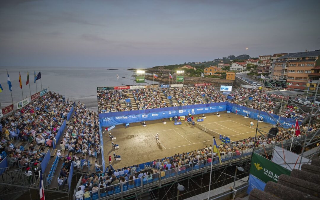 El Torneo BDO Tenis Playa Luanco 2024 alcanza las mayores cotas de difusión del evento